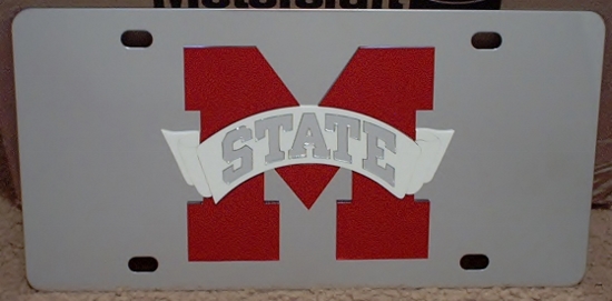 Mississippi State Bulldogs vanity license plate...